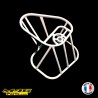 Support filtre à air Yamaha 125 YZ 490 YZ 1987-1988, 250 YZ 1987