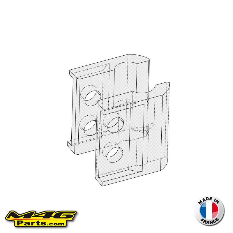 Kawasaki KX-KXF Front Brake Line Holder