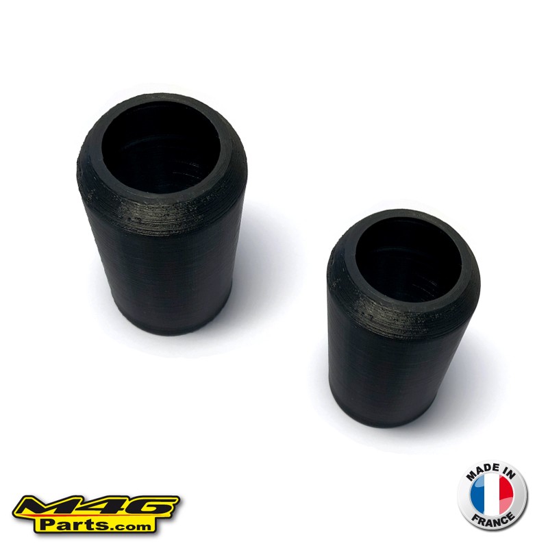 Cache-poussière De Fourche Pour Moto Enfant Honda QR 50 (1983-2000) - Noir, Neuf En Emballage D'origine
