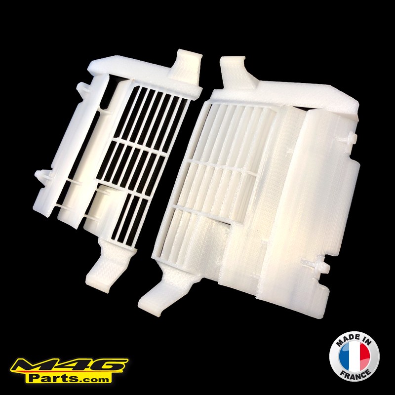 1998-99 Honda CR 125 Radiator Louvers Color Transparent
