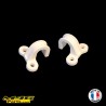 Guides de Durite de Frein Arrière Ø10mm Honda CR 125 250 500 1987-2001