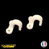 Guides de Durite de Frein Arrière Ø10mm Honda CR 125 250 500 1987-2001