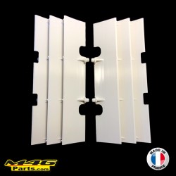 1988-1996 Honda CR 250 Radiator Louvers for Aftermarket Radiators