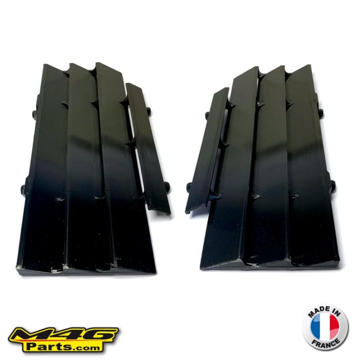 1985-1987 Honda CR 125 250 Radiator Louvers for Aftermarket Radiators