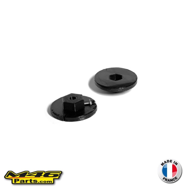 Protections supérieures d'amortisseur Ohlins Moto Piste