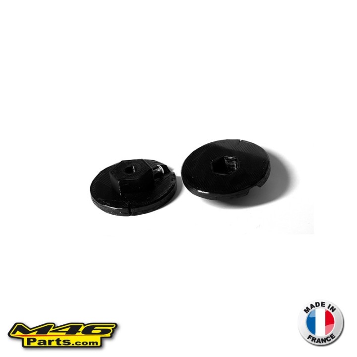 Protections supérieures d'amortisseur Ohlins Moto Piste