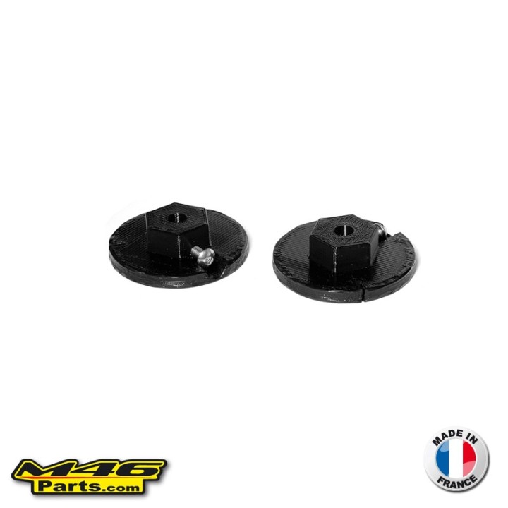Protections supérieures d'amortisseur Ohlins Moto Piste