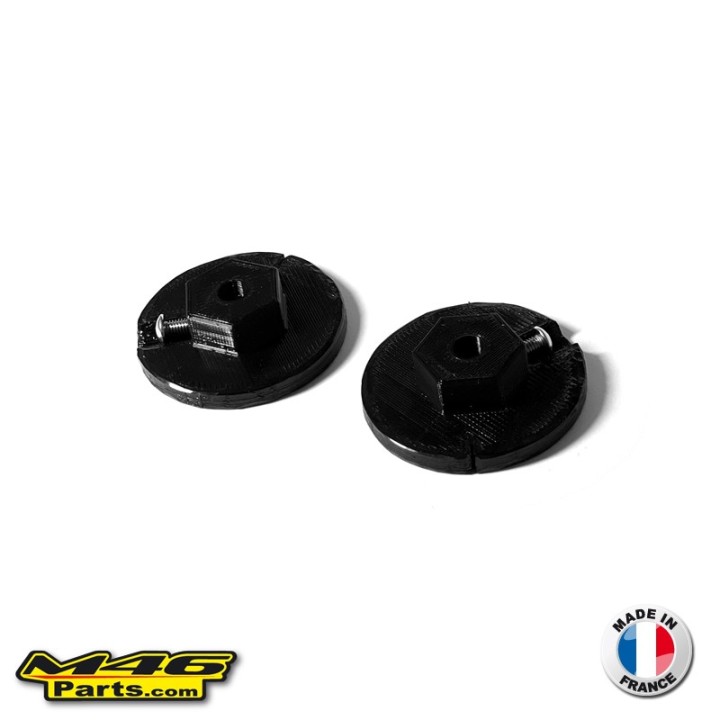 Protections supérieures d'amortisseur Ohlins Moto Piste