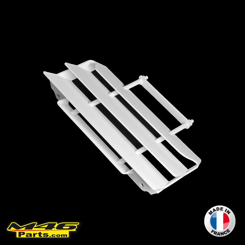 1986-1992 Yamaha YZ 125 WR 200 Left side Radiator Louvers Color White
